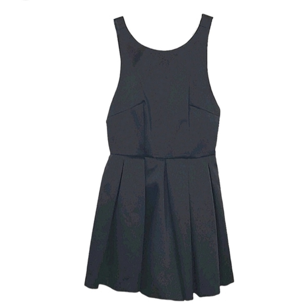 H&M Black Sleeveless Open Back Jumpsuit